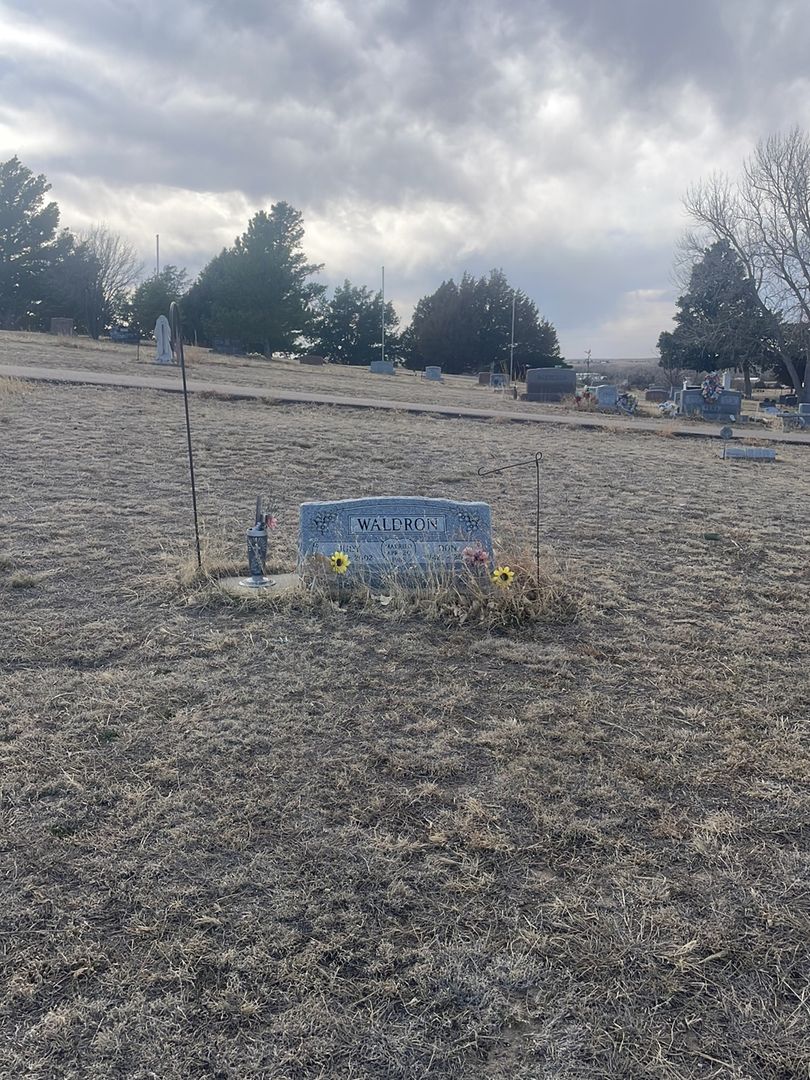 Donald James "Don" Waldron's grave. Photo 1