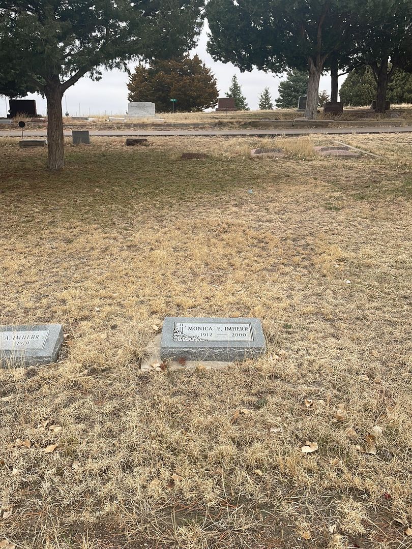 Monica E. Imherr's grave. Photo 1